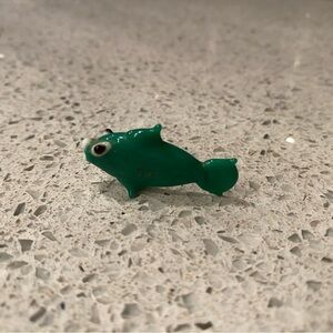 Mini Green Glass Fish